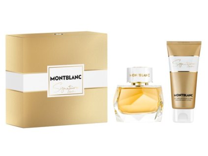 mont blanc signature absolue edp 50 ml telove mleko 100 ml 14916780081029