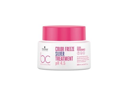 Maska neutralizující žluté tóny Color Freeze (Silver Treatment) (Objem 500 ml)