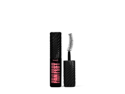 Objemová řasenka pro dokonalé natočení řas Fan Fest Mini (Mascara) (Odstín Black)