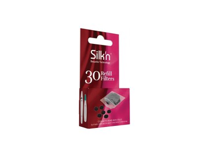 silk n nahradni filtr pro peelingovy pristroj revit essential 2 0 30 ks 14949943135230