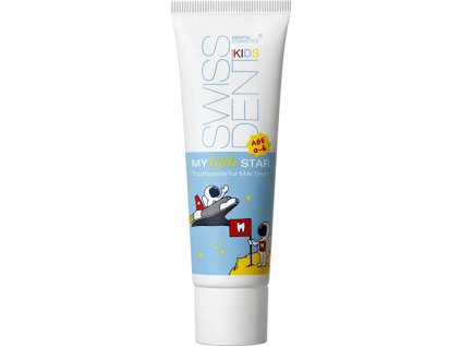 swissdent detska zubni pasta pro mlecne zuby my little star toothpaste for milk teeth 50 ml 14965984111821