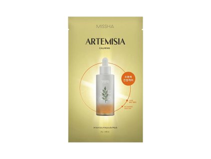 missha zklidnujici platynkova pletova maska s pelynkem artemisia ampoule mask 27 g 14973108101908