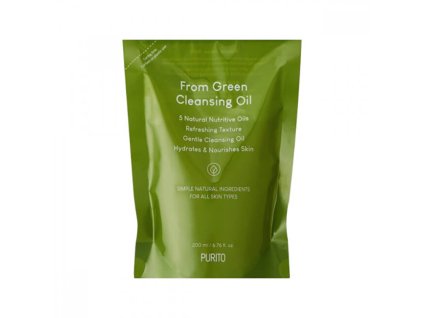 purito jemny cistici pletovy olej from green nahradni napln cleansing oil refill 200 ml 14981486192000
