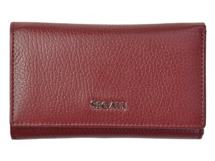 segali damska kozena penezenka 7074 bordo 14807295100925