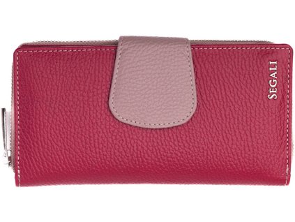 segali damska kozena penezenka 7617 b magenta rose 14952420121936