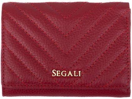 segali damska kozena penezenka 50514 red 14958849110506