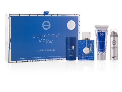armaf club de nuit blue iconic edp 105 ml tuhy deodorant 75 g deodorant ve spreji 50 ml 14958720112633