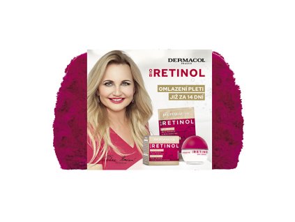 dermacol darkova sada pece o plet bio retinol 14963836075504