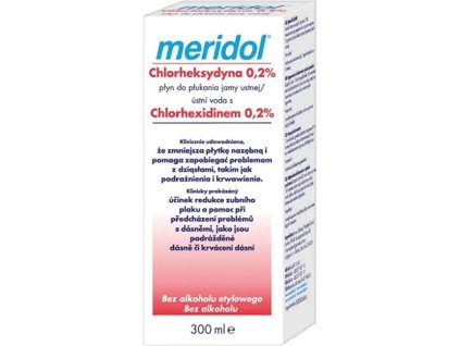 meridol ustni voda s chlorhexidinem 300 ml 14984534204407