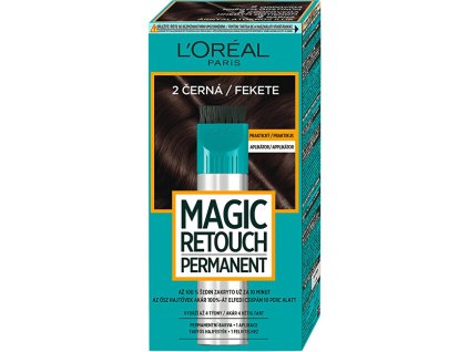 Barva na odrosty Magic Retouch Permanent 18 ml (Odstín 6 Světle hnědá)