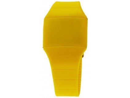 hodinky hacker led watch yellow banana hlw 02