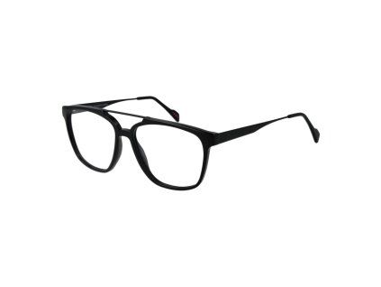 Černé kovové brýle (obruby)