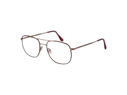 Dámský šperk – Burgundy Metal Glasses (Frames)