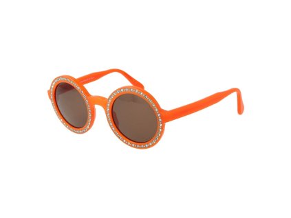 Dámský šperk – Orange Acetate Sunglasses