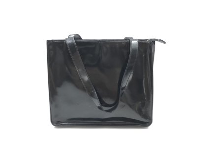 Dámský šperk – Black Patent Leather Tote