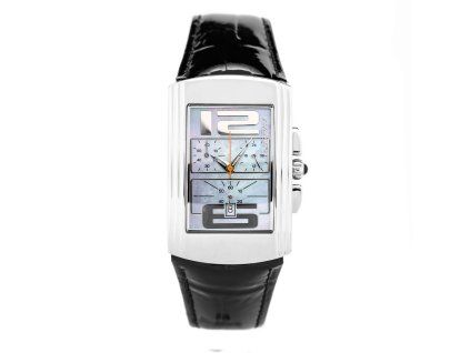 Dámský šperk – Black Leather Dress Watch