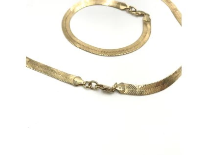 Dámský šperk – Givenchy Gold-Plated Herringbone Chain Bracelet