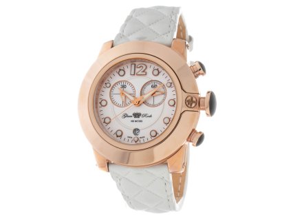 Dámský šperk – White Leather Dress Watch