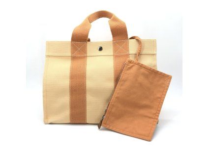 Dámský šperk – Canvas Tote Bag In Pastel Orange