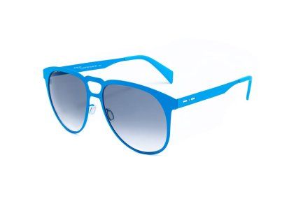 Modré kovové sluneční brýle