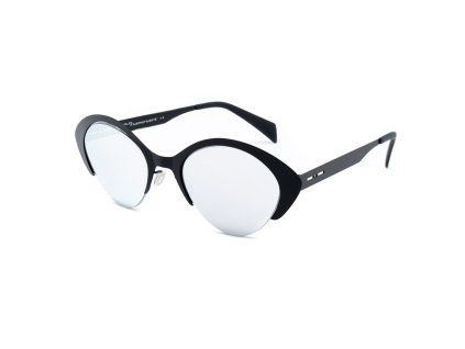 Černé kovové sluneční brýle