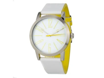 Dámský šperk – White Leather Dress Watch