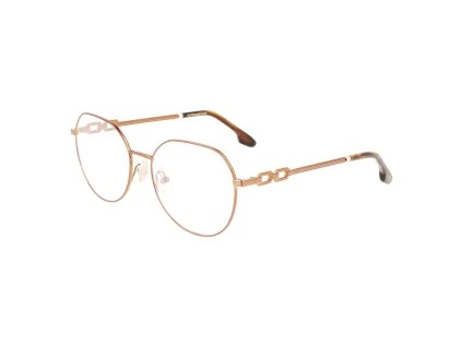 Dámský šperk – Brown Metal Glasses (Frames)