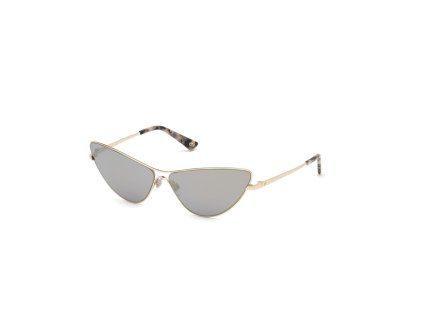 Zlaté kovové sluneční brýle