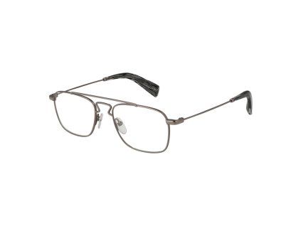 Elegantní designové brýle - Brown Plastic Glasses