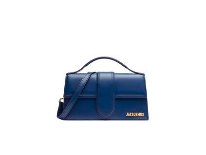Tmavá NavyLeather Le Grand Bambino kabelka