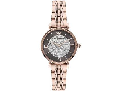 Bronzové hodinky Quartz z oceli