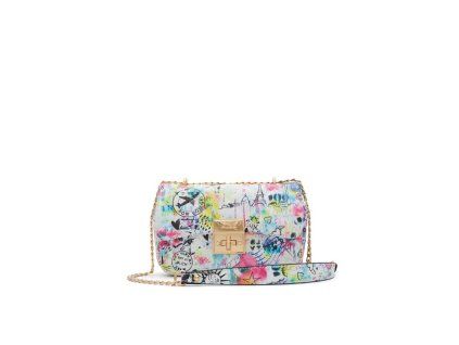 Černá polyetylenová taška přes rameno