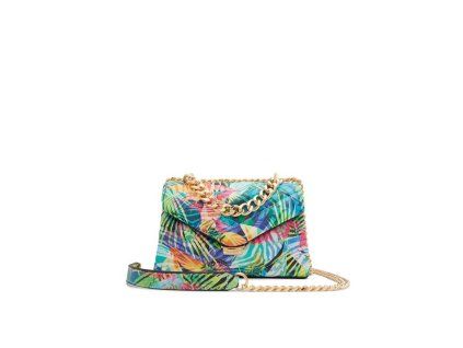 Světle modrá polyetylenová taška přes rameno