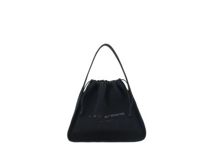 Černá polyesterová kabelka