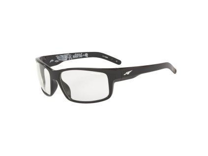 Černé kovové sluneční brýle