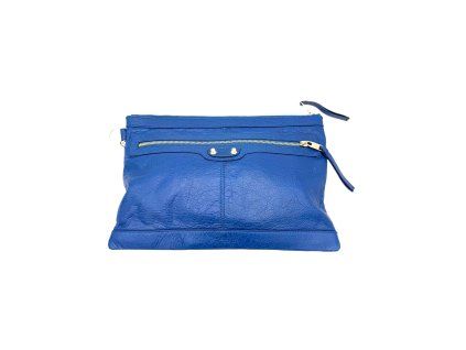 BALENCIAGA LE CAGOLE Modré pouzdro