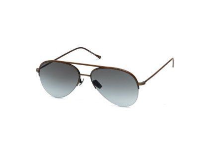 Hnědé titanové sluneční brýle