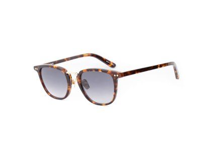 Hnědé acetátové sluneční brýle