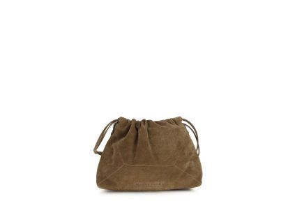 Hnědá kožená taška Bos Taurus Clutch Bag