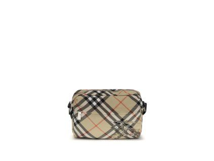 Béžová polyesterová taška přes rameno