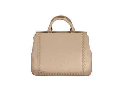Dámská béžová polyuretanová kabelka