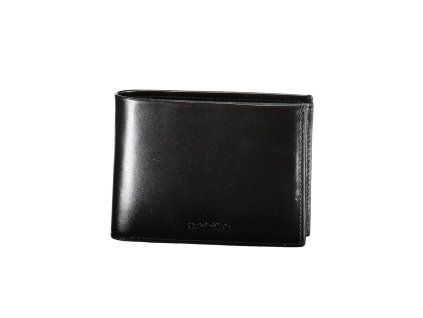Černá kožená peněženka Pánský