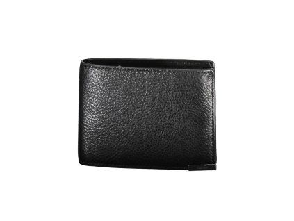 Černá kožená peněženka Pánský