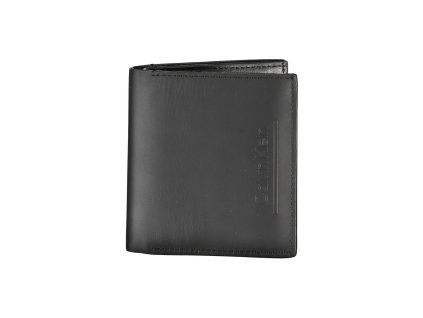Černá kožená peněženka Pánský
