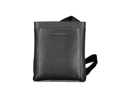 Eco-Conscious černá taška přes rameno s logem