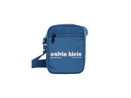 Modrá crossbody kabelka z recyklovaného polyesteru