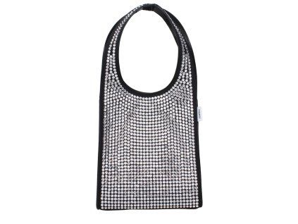 Černá látková kabelka