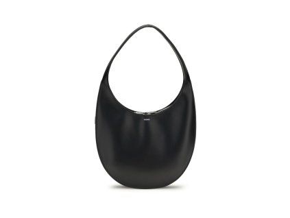 Černá kožená taška přes rameno Bos Taurus