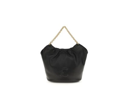 Černá kožená taška přes rameno Bos Taurus