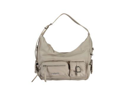 Dámská kabelka z bílého polyuretanu